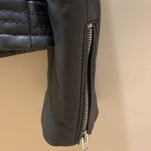 Michael Michael Kors leather Moro jacket - sz Sm - Picture 7 of 7